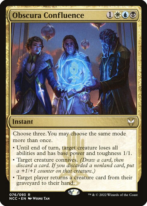 Obscura Confluence - Commander: Streets of New Capenna