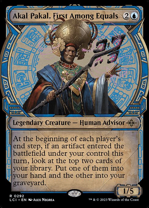 Akal Pakal, First Among Equals (Showcase) - The Lost Caverns of Ixalan