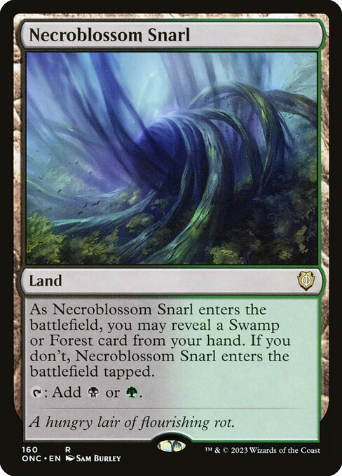 Necroblossom Snarl - Commander: Phyrexia: All Will Be One
