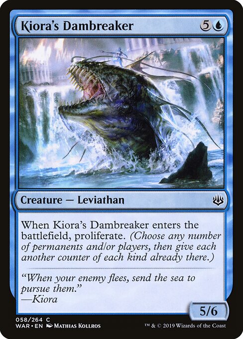 Kiora's Dambreaker - War of the Spark