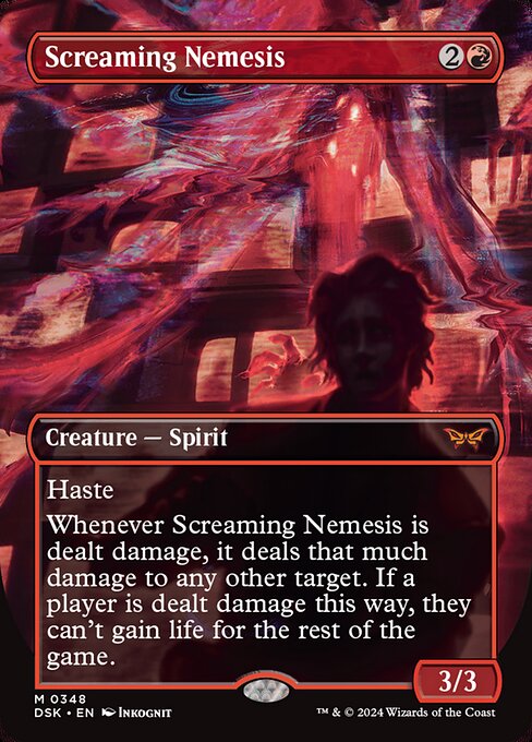 Screaming Nemesis (Borderless) - Duskmourn: House of Horror