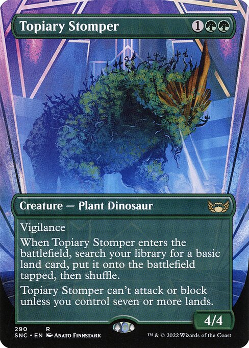 Topiary Stomper (Borderless) - Streets of New Capenna