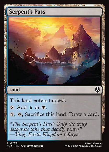 Serpent's Pass (Foil) - Avatar: The Last Airbender