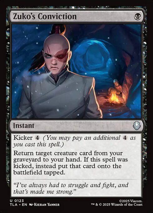 Zuko's Conviction - Avatar: The Last Airbender