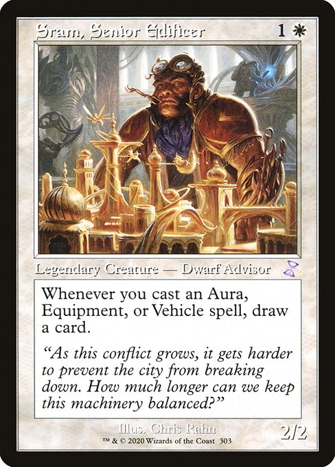 Sram, Senior Edificer (Foil) - Time Spiral: Remastered