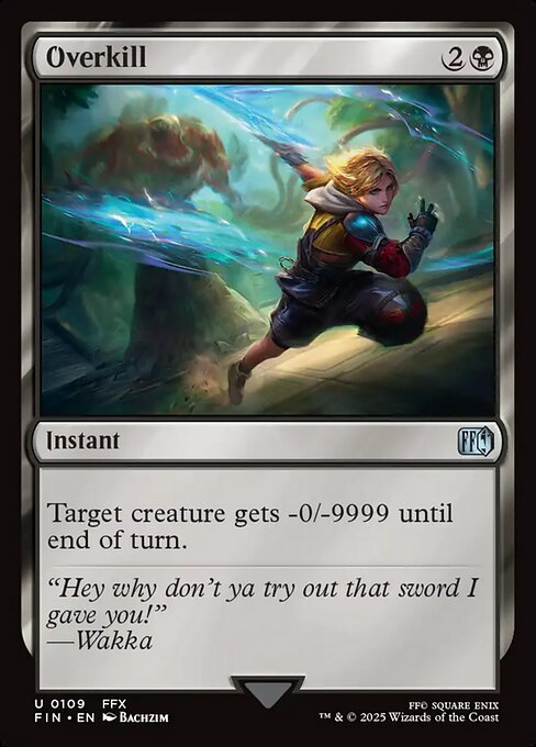 Overkill (Foil) - FINAL FANTASY