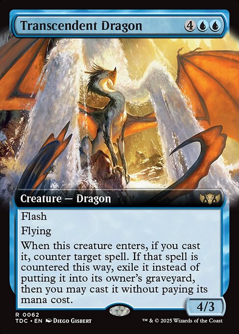 Transcendent Dragon - Commander: Tarkir: Dragonstorm