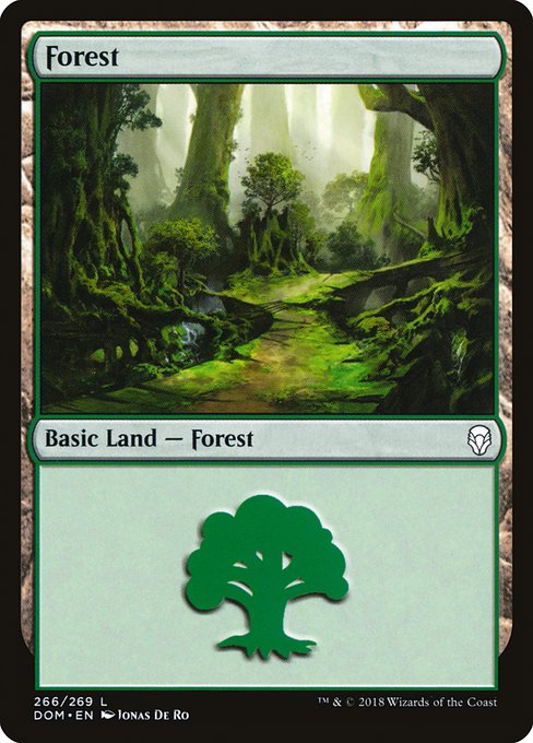 Forest (266) - Dominaria