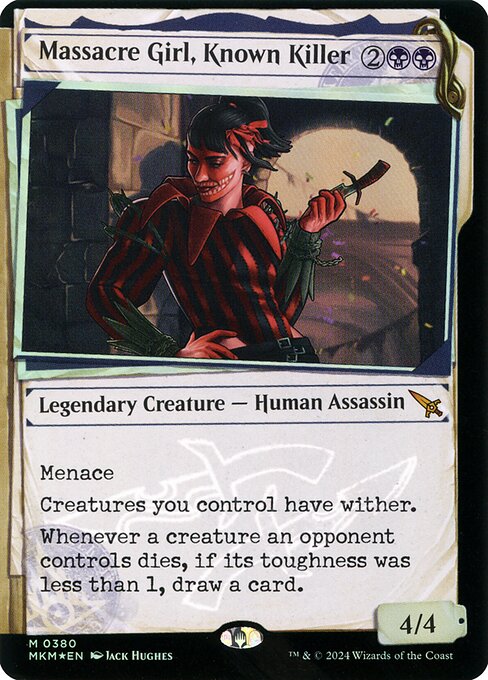 Massacre Girl, Known Killer (Showcase) - Murders at Karlov Manor