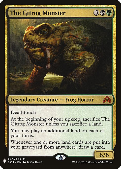 The Gitrog Monster - The List Reprints