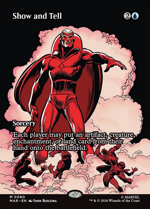 Show and Tell (Borderless) - Marvel Universe Eternal-Legal