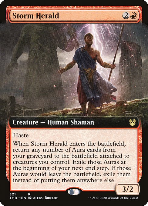 Storm Herald (Extended Art) - Theros Beyond Death