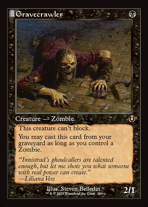 Gravecrawler (Retro Frame) - Innistrad Remastered