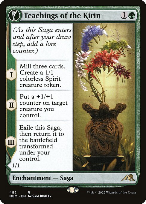 Teachings of the Kirin (Extended Art) - Kamigawa: Neon Dynasty