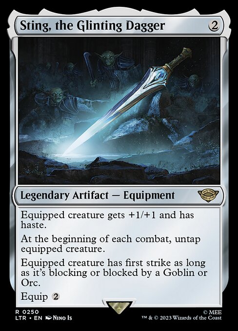 Sting, the Glinting Dagger - Universes Beyond: The Lord of the Rings: Tales of Middle-earth