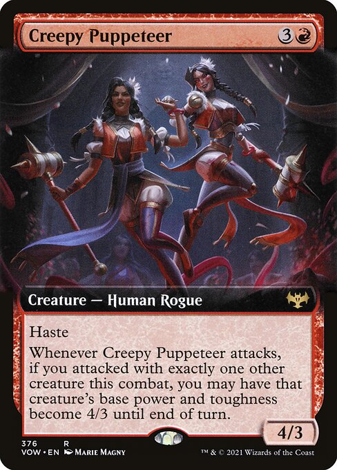 Creepy Puppeteer (Extended Art) - Innistrad: Crimson Vow