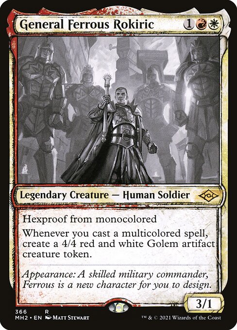 General Ferrous Rokiric (Showcase) - Modern Horizons 2