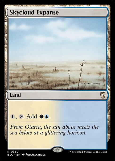 Skycloud Expanse - Commander: Bloomburrow