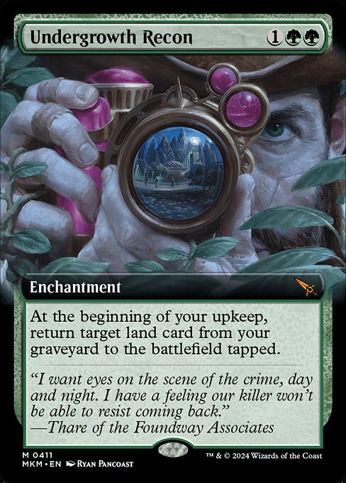 Undergrowth Recon (Extended Art) - Murders at Karlov Manor