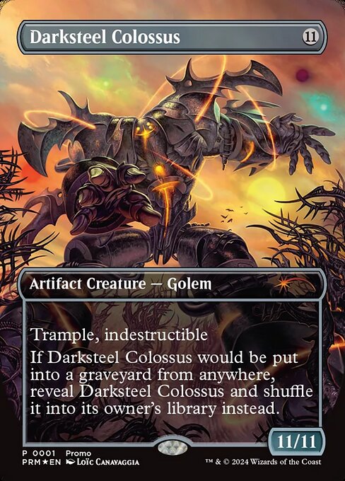 Darksteel Colossus (Foil) - Unique and Miscellaneous Promos