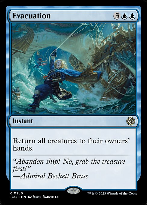 Evacuation - Commander: The Lost Caverns of Ixalan
