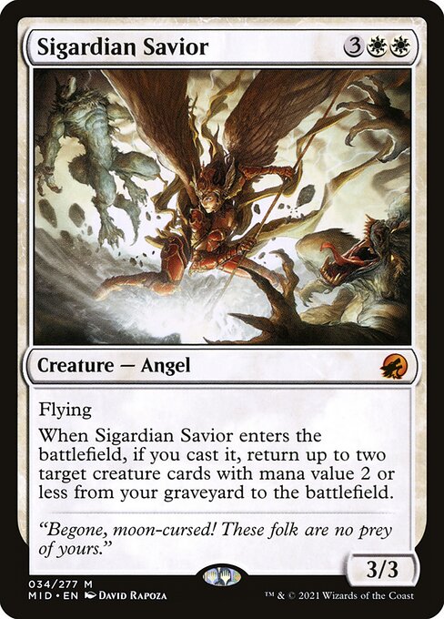 Sigardian Savior (Foil) - Innistrad: Midnight Hunt