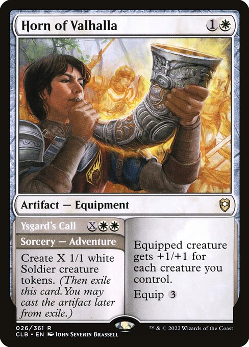 Horn of Valhalla - Commander Legends: Battle for Baldur's Gate