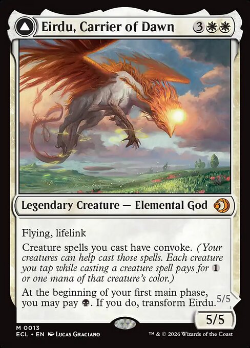 Eirdu, Carrier of Dawn - Lorwyn Eclipsed