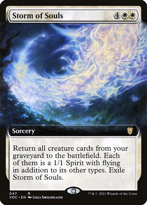 Storm of Souls (Extended Art) - Commander: Innistrad: Crimson Vow