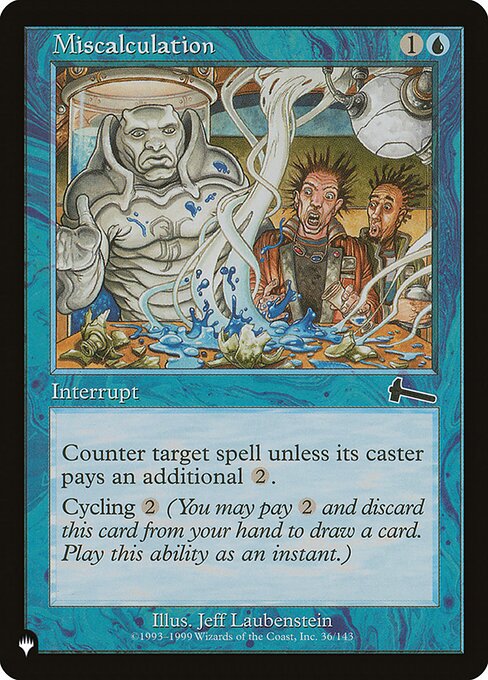 Miscalculation - The List Reprints