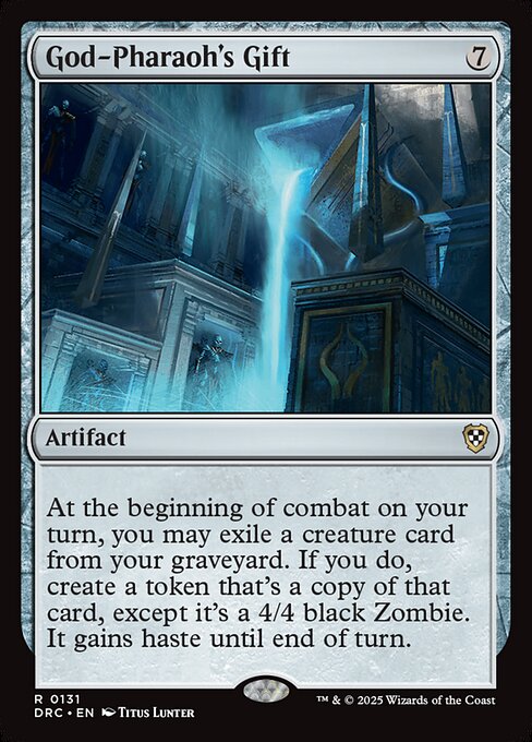 God-Pharaoh's Gift - Commander: Aetherdrift