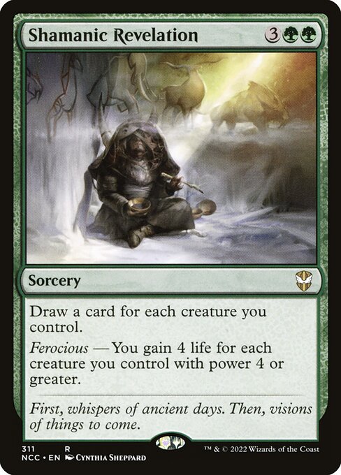 Shamanic Revelation - Commander: Streets of New Capenna