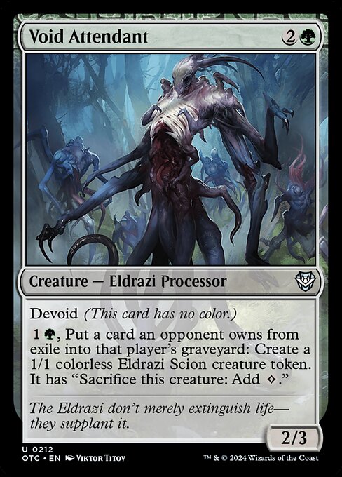 Void Attendant - Commander: Outlaws of Thunder Junction