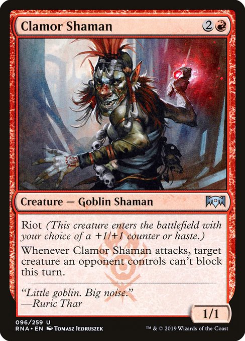 Clamor Shaman - Ravnica Allegiance