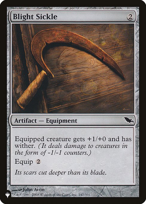 Blight Sickle - The List Reprints