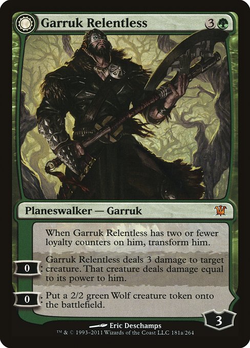 Garruk Relentless - Innistrad