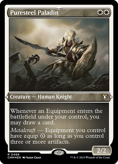 Puresteel Paladin - Commander Masters