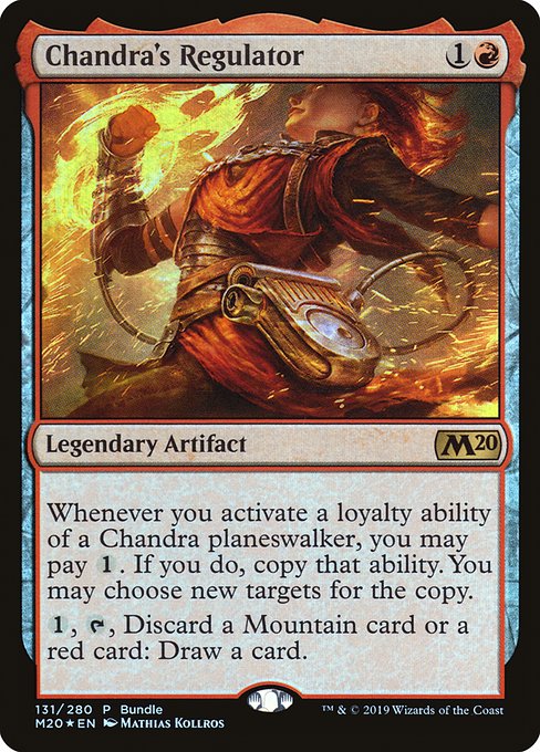 Chandra's Regulator (M20 Bundle) - Unique and Miscellaneous Promos