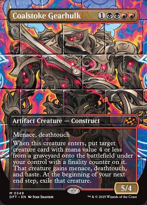 Coalstoke Gearhulk (Borderless) - Aetherdrift