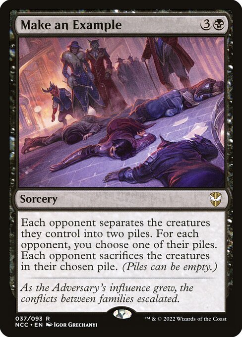 Make an Example - Commander: Streets of New Capenna