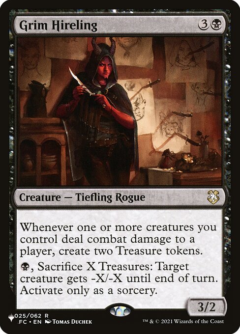 Grim Hireling - The List Reprints