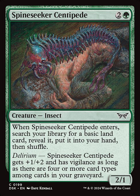 Spineseeker Centipede - Duskmourn: House of Horror