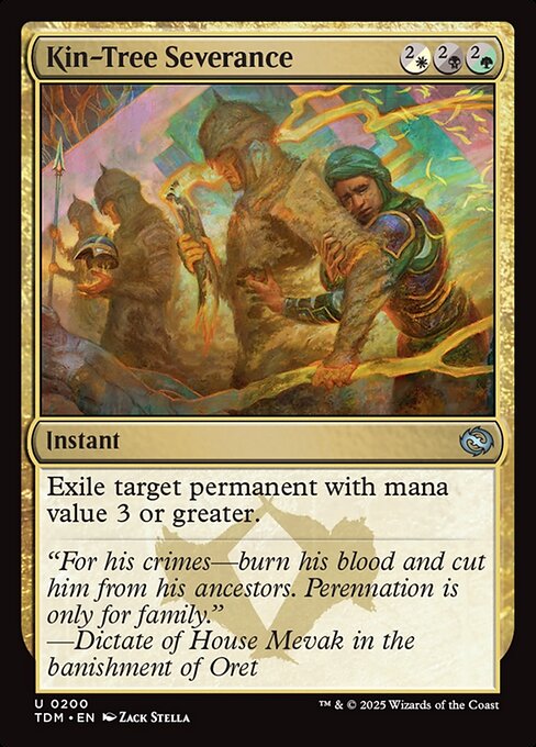 Kin-Tree Severance - Tarkir: Dragonstorm
