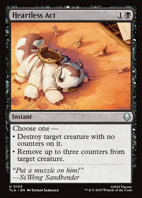 Heartless Act (Foil) - Avatar: The Last Airbender