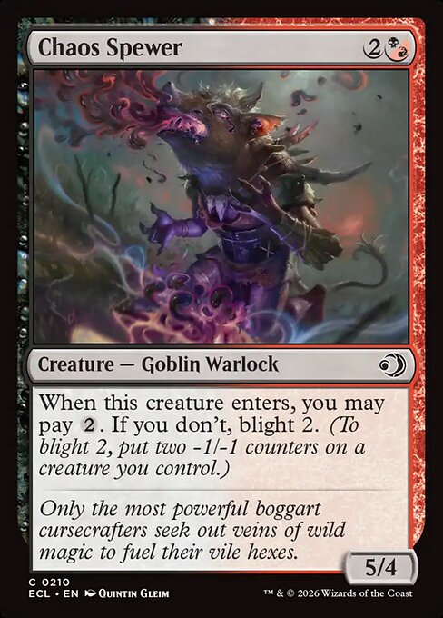 Chaos Spewer - Lorwyn Eclipsed