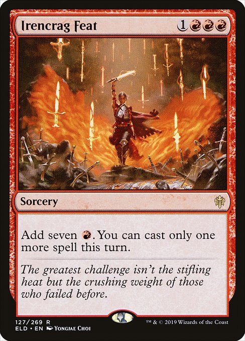 Irencrag Feat - Throne of Eldraine