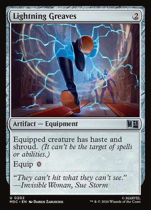 Lightning Greaves - Commander: Marvel Super Heroes
