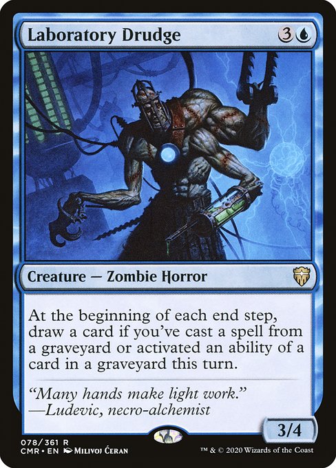 Laboratory Drudge - Commander Legends