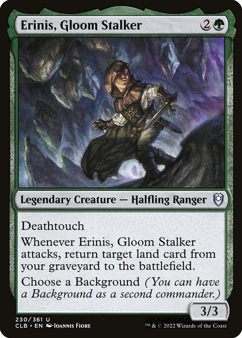 Erinis, Gloom Stalker (Foil) - Commander Legends: Battle for Baldur's Gate