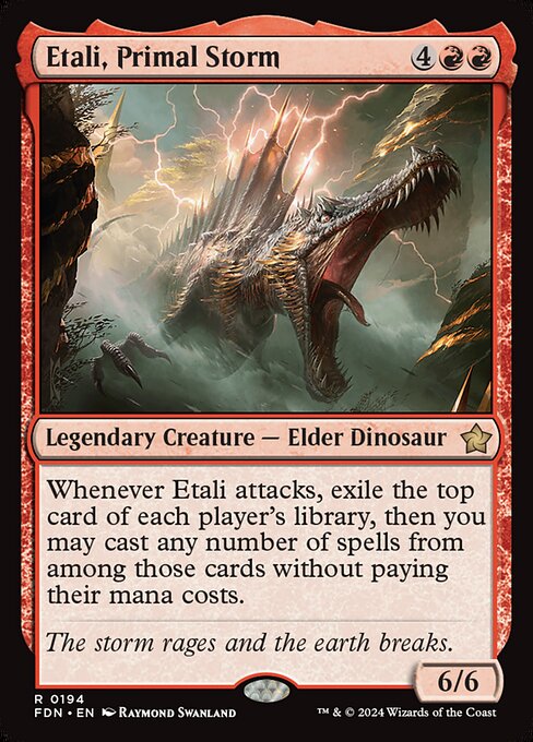 Etali, Primal Storm (Foil) - Foundations
